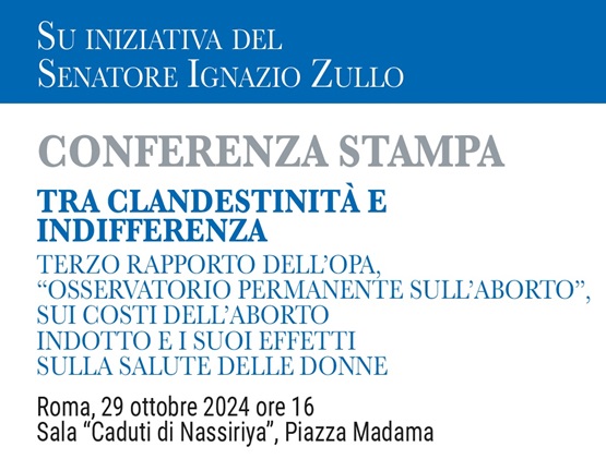 Tra clandestinità e indifferenza. Presentazione del terzo Rapporto sui costi dell'aborto indotto e i suoi effetti sulla salute delle donne 1